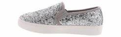 BTW Trait Rock Glitter Girls’ (11-4) Casual Shoe -Bearpaw Shop btw traitiimgrockglitterslv kgr4904mslv metallic04