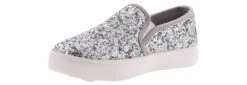 BTW Trait Rock Glitter Girls’ (11-4) Casual Shoe -Bearpaw Shop btw traitiimgrockglitterslv kgr4904mslv metallic05