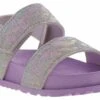 Capelli Leopard Toddler Girls’ (5-10) Footbed Sandal