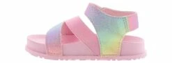 Capelli Molded Toddler Girls’ (5-10) Sandal -Bearpaw Shop capelli gtpastelrainbowmoldedsndl ftg3335 pink04 1