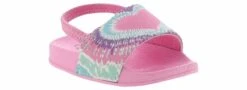 Capelli Pink Tie Dye Heart Infant Girls’ (2-4) Outdoor Sandal -Bearpaw Shop capelli isg 483 pnk infantpinktiedyeheart pink01
