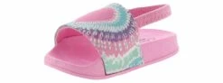 Capelli Pink Tie Dye Heart Infant Girls’ (2-4) Outdoor Sandal -Bearpaw Shop capelli isg 483 pnk infantpinktiedyeheart pink05