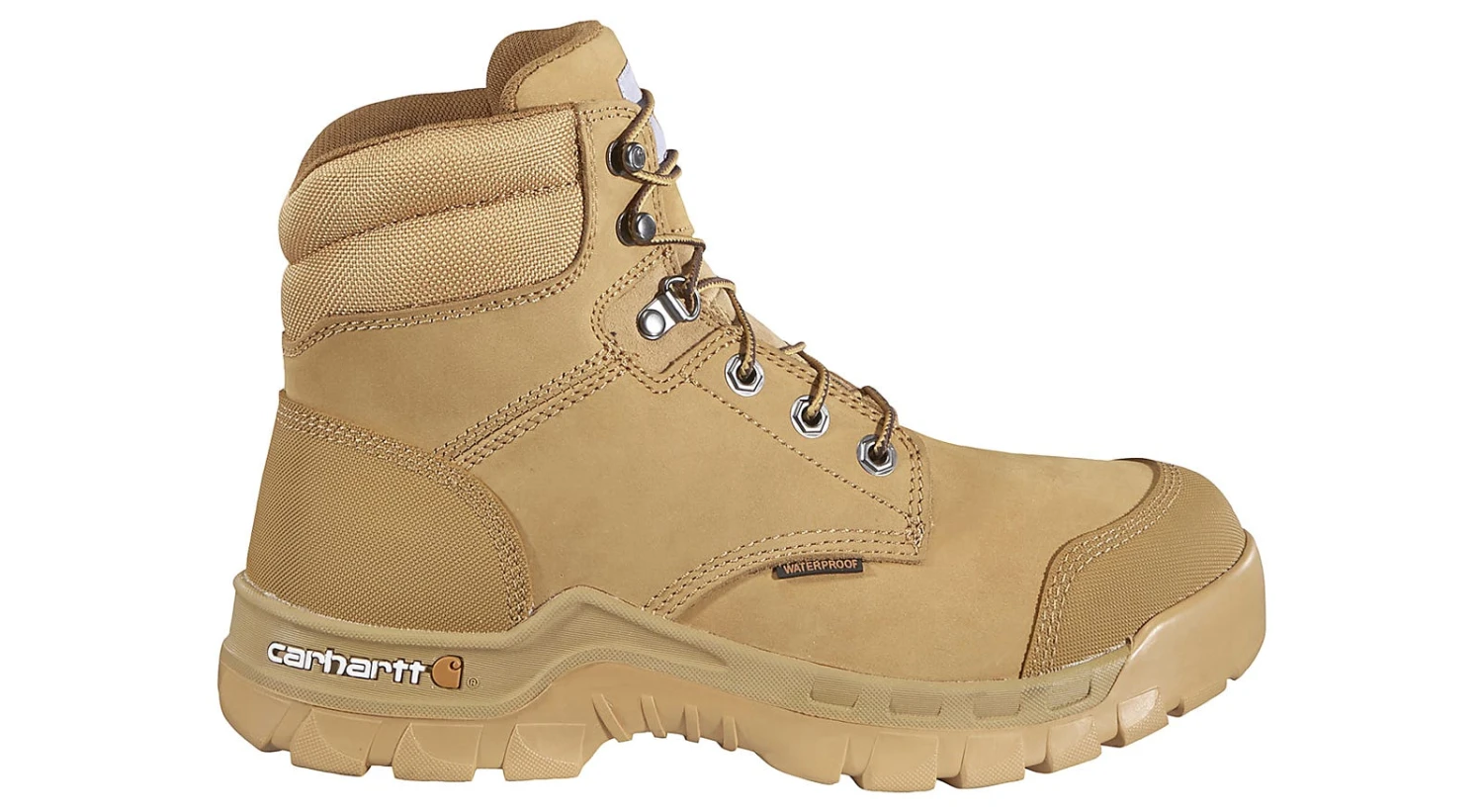 Carhartt Rugged Flex 6 Inch Waterproof Tan Men’s Composite Toe Work Boot 2 Carhartt Rugged Flex 6 Inch Waterproof Tan Men’s Composite Toe Work Boot - Image 2