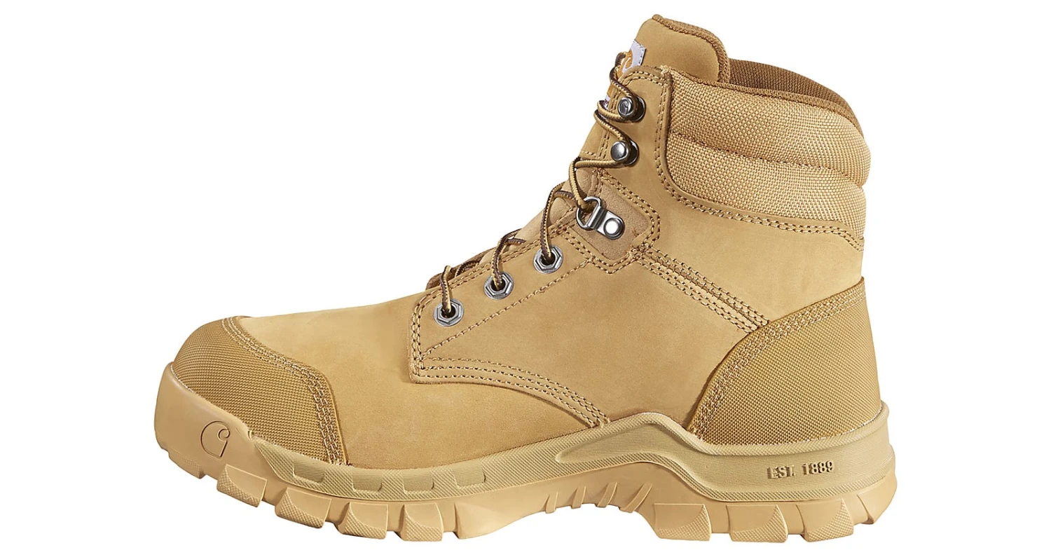Carhartt Rugged Flex 6 Inch Waterproof Tan Men’s Composite Toe Work Boot 4 Carhartt Rugged Flex 6 Inch Waterproof Tan Men’s Composite Toe Work Boot - Image 4