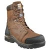 Carhartt Rugged Flex 8 Inch Waterproof Brown Men’s Composite Toe Work Boot