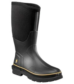 Carhartt Mudrunner Waterproof 15 Inch Black Men's Rubber Boot