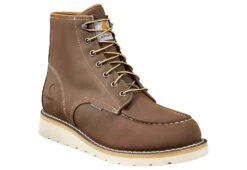 Carhartt 6 Inch Moc Wedge Brown Men's Soft Toe Work Boot