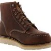 Carhartt 6" Moc Wedge Dark Brown Men's Steel Toe Work Boot