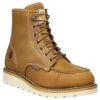 Carhartt 6 Inch Moc Waterproof Brown Women's Steel Toe Wedge Boot
