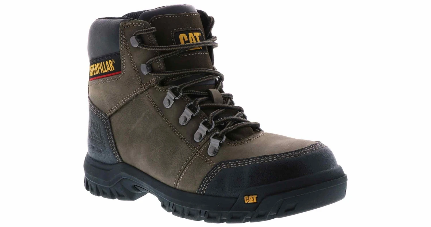 Caterpillar Outline Men's Wide-Width Safety Toe Boot 1 Caterpillar Outline Men's Wide-Width Safety Toe Boot
