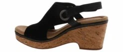 Clarks Giselle Sea Women’s Comfort Wedge -Bearpaw Shop clarks 26164789 gisellesea black04