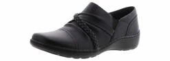 Clarks Cora Braid Women’s Comfort Shoe -Bearpaw Shop clarks corabraidleather 26162128 black05