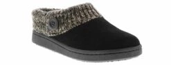 Clarks Sweater Slipper Women's Casual Shoe - Black