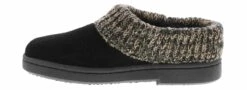 Clarks Sweater Slipper Women's Casual Shoe - Black -Bearpaw Shop clarks sweater slipper icl31459a black04