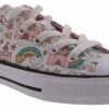 Converse Chuck Taylor All-Star Rainbow Castles Girls’ (11-3) Sneaker