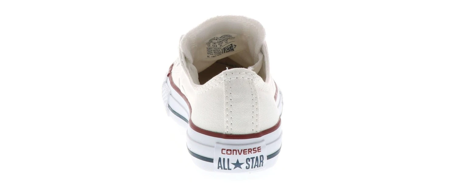 Converse Chuck Taylor All Star Youth (11-3) Casual Shoe - White 4 Converse Chuck Taylor All Star Youth (11-3) Casual Shoe - White - Image 4