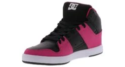 DC Shoes Cure Women’s Hi-top Skate Shoe -Bearpaw Shop dcshoes adjs700096 kwp curehitop black05