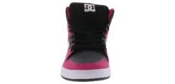 DC Shoes Cure Women’s Hi-top Skate Shoe -Bearpaw Shop dcshoes adjs700096 kwp curehitop black06