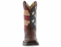 Lil' Durango Kids' Patriotic Western Boot -Bearpaw Shop durango union bt245 brown multi06