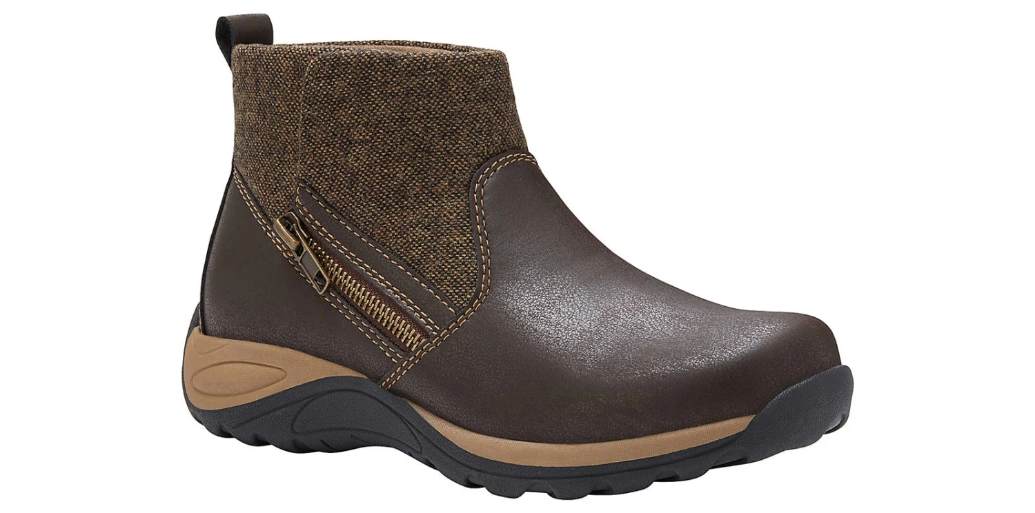 Eastland Betty Brown Women's Short Boot 1 Eastland Betty Brown Women's Short Boot