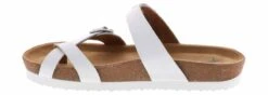 Eastland Tiogo Toe Loop Footbed Women's Sandal -Bearpaw Shop eastland tiogo white04