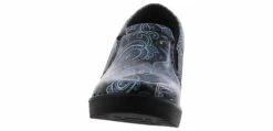 Easy Works Leeza Metallic Paisley Patent Women’s Work Shoe -Bearpaw Shop easyworks 20 0478 leezametallicpaisleypatent black06