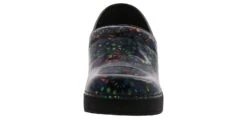 Easy Works Lead Stain Glass Patent Women’s Work Clog -Bearpaw Shop easyworks 20 0549 leadstainglasspatent black06
