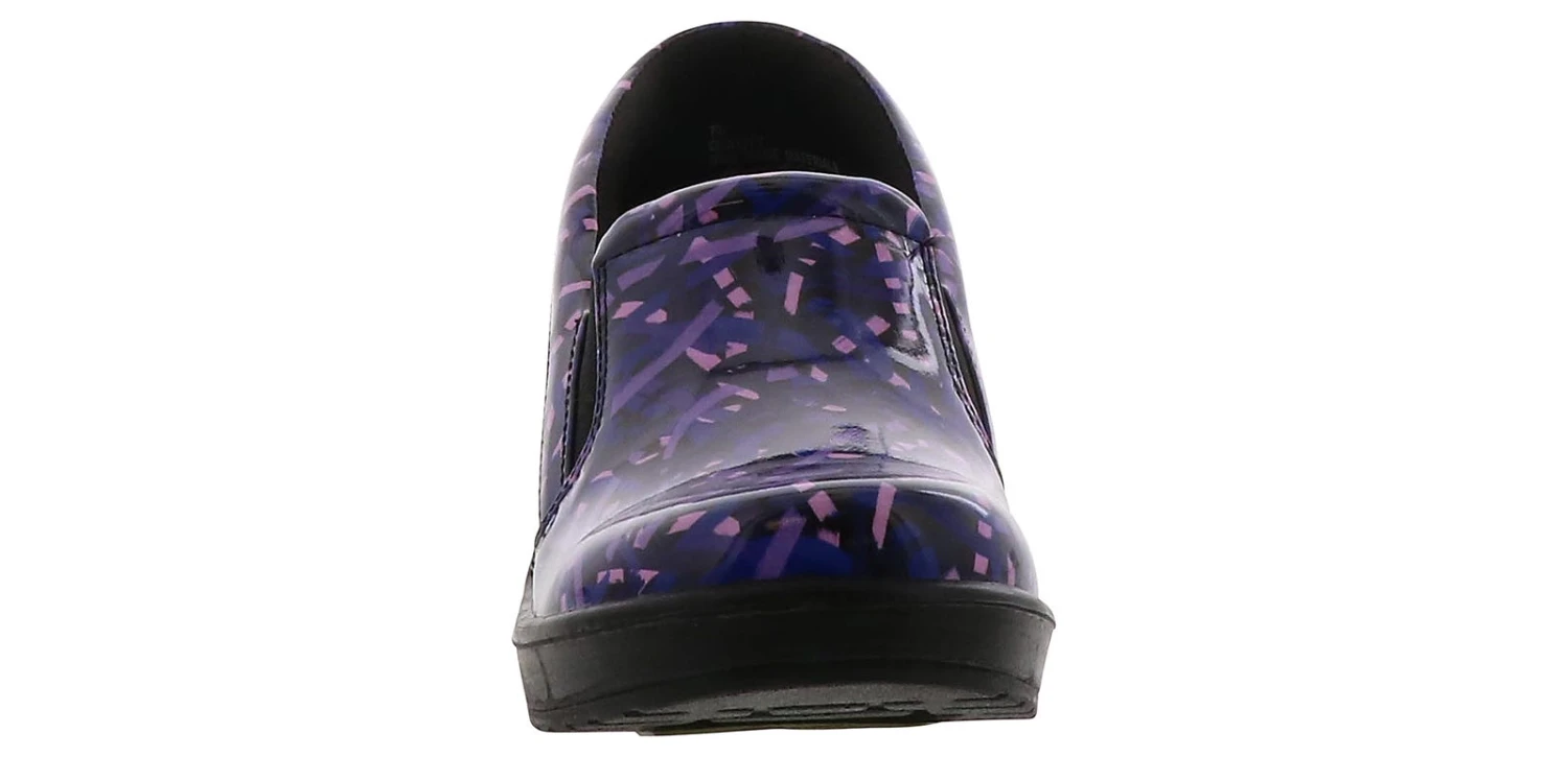 Easy Works Leeza Purple Ribbon Patent Women’s Work Clog 6 Easy Works Leeza Purple Ribbon Patent Women’s Work Clog - Image 6