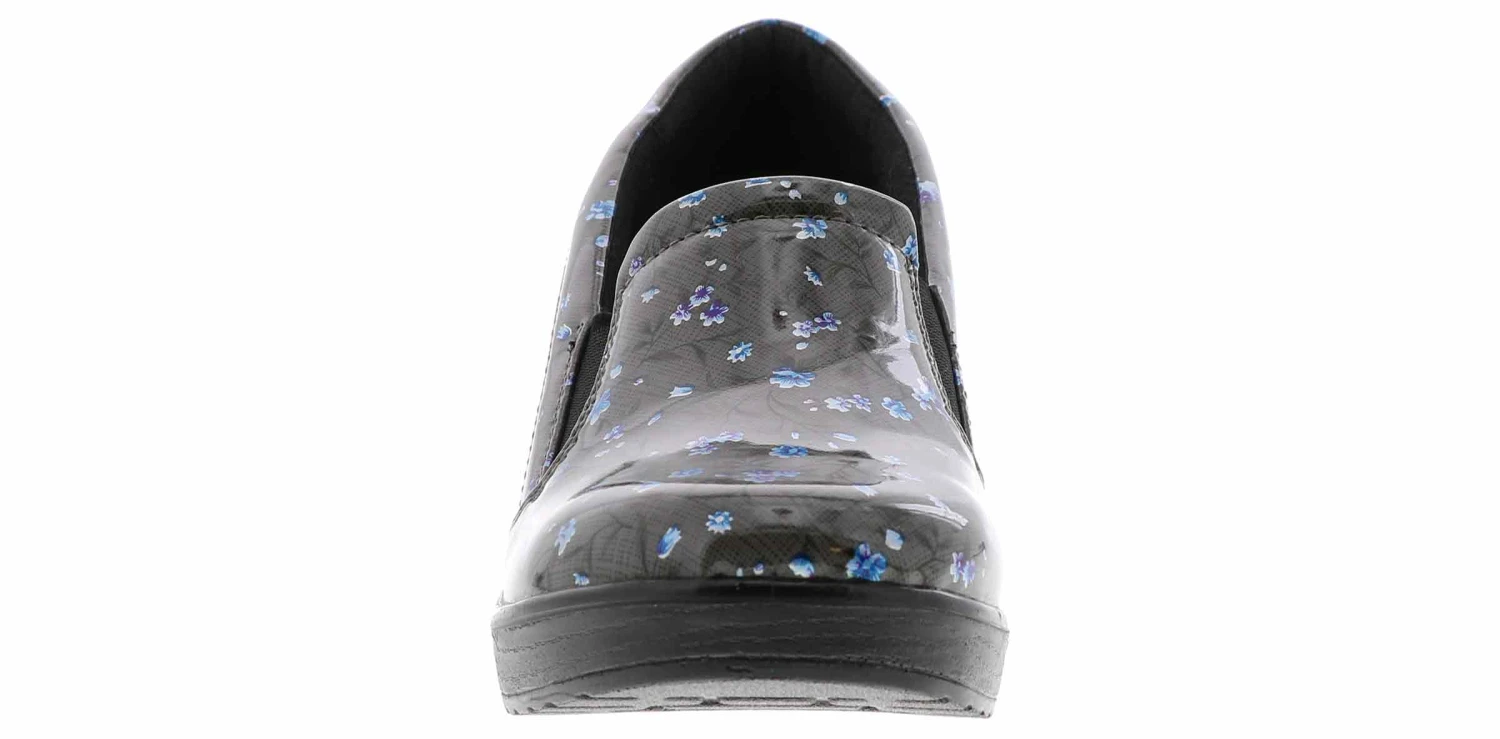 Easy Works Leeza Floral Patent Slip Resistant Shoe 6 Easy Works Leeza Floral Patent Slip Resistant Shoe - Image 6