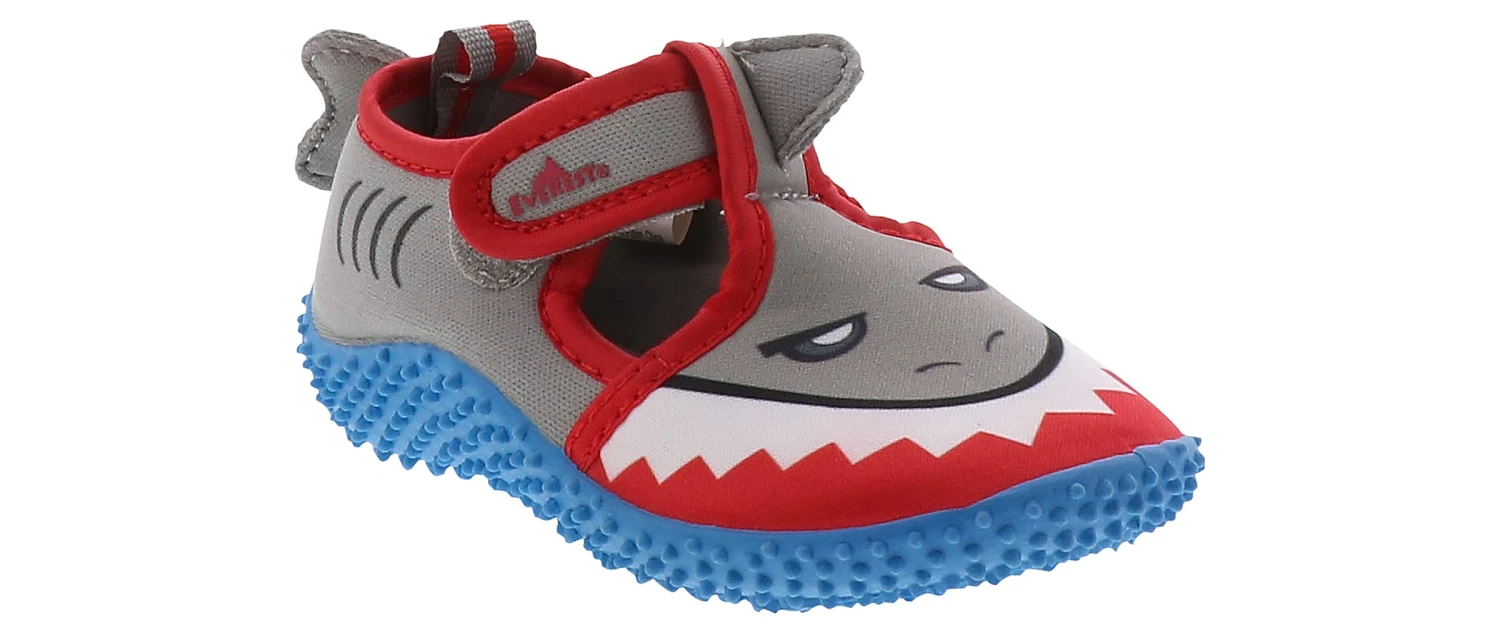 Everest Shark Aqua Sock Toddler Boys’ (5-10) Water Shoe 1 Everest Shark Aqua Sock Toddler Boys’ (5-10) Water Shoe