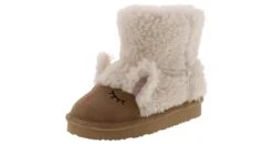 Everest Merry T Sherpa Sheep Boot Toddler Girls’ (7-10) Fashion Boot -Bearpaw Shop everest p205022 tan merrytsherpasheepboot tan05