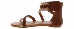 Fifth And Luxe Gladiator Girls’ (13-5) Sandal -Bearpaw Shop fifthandluxe flsag0331 fifthandluxersgdgladiator brown04