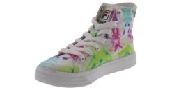 Fila Tarp Girls’ (1-7) Hi-Top Sneaker -Bearpaw Shop fila 3cm01777 325 tarp1911tiedye multi05