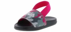 Fila Beyond Evo Prints Toddler Girls’ (5-10) Slide Sandal -Bearpaw Shop fila 7sm01556 032 beyondevoprintstoddler black05