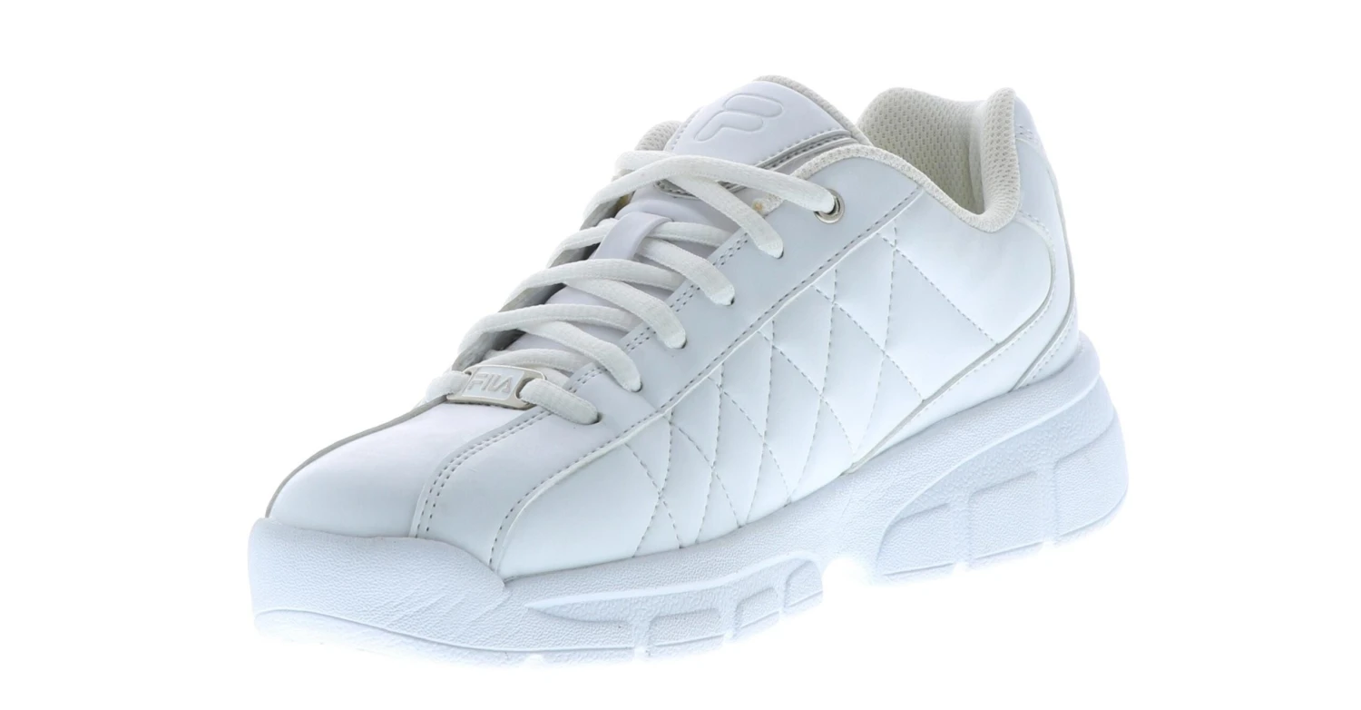 Fila Fulcrum 3 Women's Walking Shoe - White 4 Fila Fulcrum 3 Women's Walking Shoe - White - Image 4