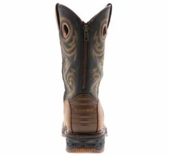 Georgia Boots 11 Inch Men's Square Toe Boots -Bearpaw Shop georgiaboots 11 pullon square toe gb00267 brown03