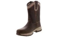 Georgia Boots Eagle Trail Women’s Alloy Toe Work Boot -Bearpaw Shop georgiaboots gb00557 eagletrail10inpullon brown05 1 2