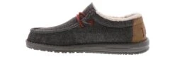 Hey Dude Wally Black Shell Men’s Casual Shoe -Bearpaw Shop heydude 110064681 wallyblackshell grey04