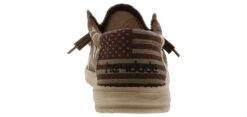 Hey Dude Wally Camo Men’s Casual Shoe -Bearpaw Shop heydude 110067037 wallycamoflag brown03