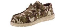 Hey Dude Wally Camo Men’s Casual Shoe -Bearpaw Shop heydude 110067037 wallycamoflag brown05