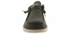 Hey Dude Wally Sox Musk Men’s Casual Shoe -Bearpaw Shop heydude 110358700 wallysoxmusk grey06