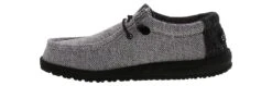 Hey Dude Wally Stretch Dark Web Men’s Casual Shoe -Bearpaw Shop heydude 110383385 wallystretchdarkweb grey04
