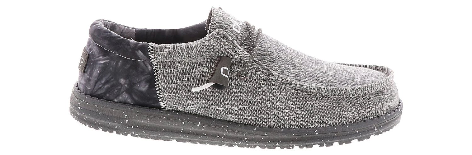 Hey Dude Wally Funk Raven Tie Dye Men’s Casual Shoe 2 Hey Dude Wally Funk Raven Tie Dye Men’s Casual Shoe - Image 2