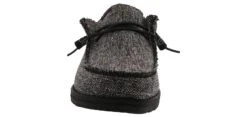 Hey Dude Wally Stitch StormCloud Men’s Casual Shoe -Bearpaw Shop heydude 112553459 wallystitchstormcloud black06