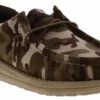 Hey Dude Wally Youth Camo Boys' (1-6) Casual Shoe
