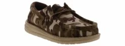 Hey Dude Wally Youth Camo Boys' (1-6) Casual Shoe