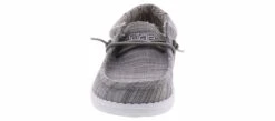 Hey Dude Wally Toddler Boys’ (5-10) Casual Shoe -Bearpaw Shop heydude 160010704 wallytoddlerlinenstone grey06
