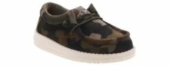 Hey Dude Wally Linen Toddler Boys’ (5-10) Casual Shoe -Bearpaw Shop heydude 160017030 wallytoddlerlinencamo camo01