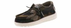 Hey Dude Wally Linen Toddler Boys’ (5-10) Casual Shoe -Bearpaw Shop heydude 160017030 wallytoddlerlinencamo camo05