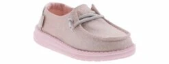 Hey Dude Wendy Toddler Girls’ (5-10) Casual Shoe -Bearpaw Shop heydude 160026833 wendytoddlersparklingpink pink01